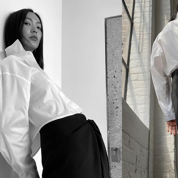 Babaton sarong skirt NWT - Duty Rose - Picture 4 of 8